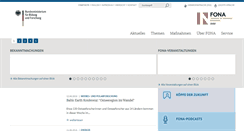 Desktop Screenshot of fona.de