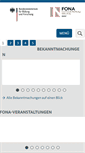Mobile Screenshot of fona.de